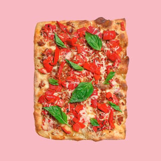 Vegan Sausage Pizza