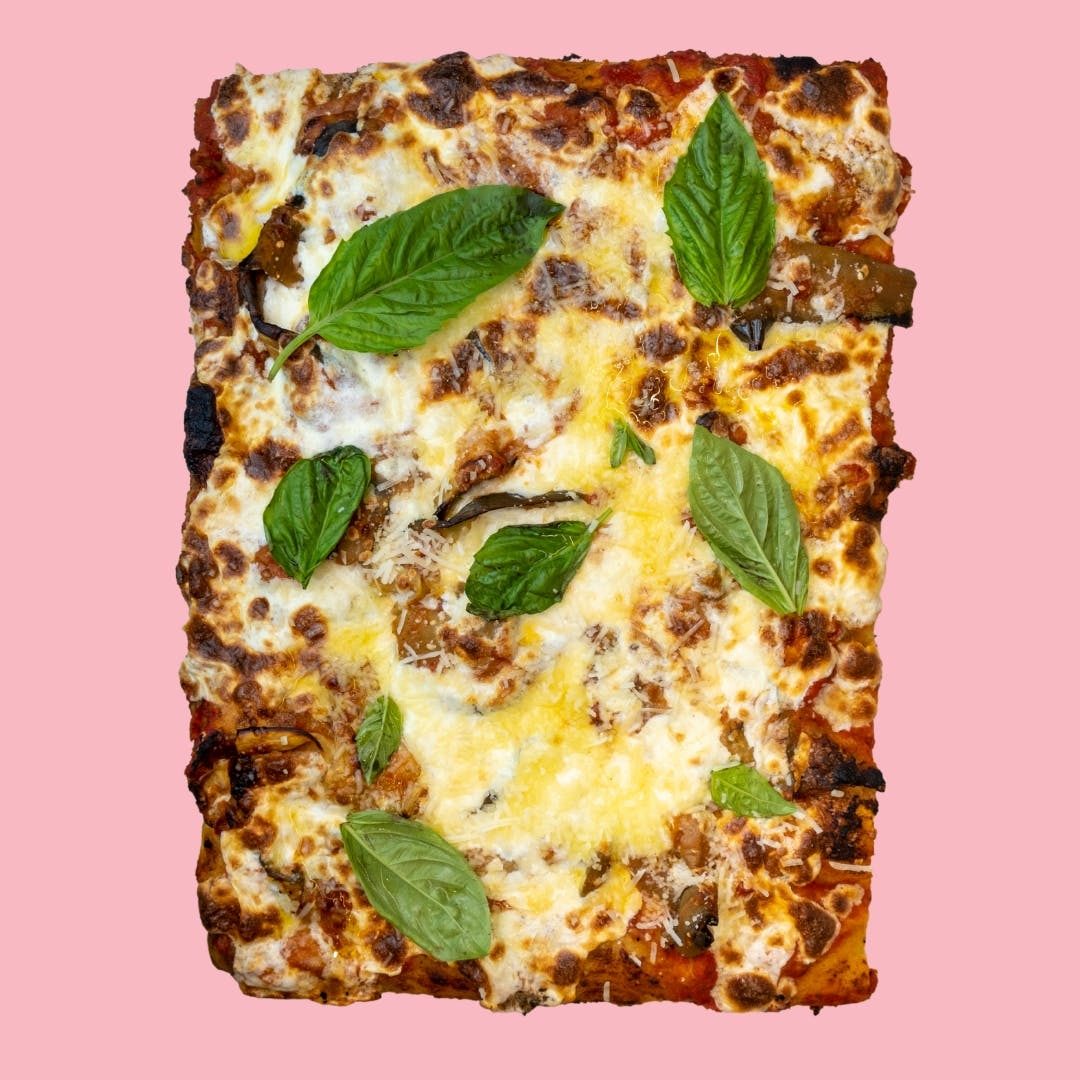 Parmigiana Pizza.