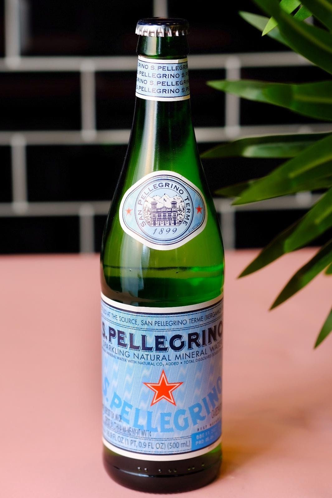 San Pellegrino Water.